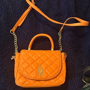 Brand new only worn once - Steve Madden orange pillow Crossbody